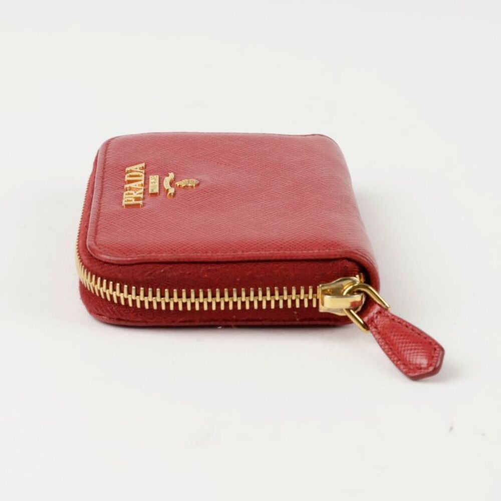Metal Logo Zipper Card Holder - Picture 4 of 8